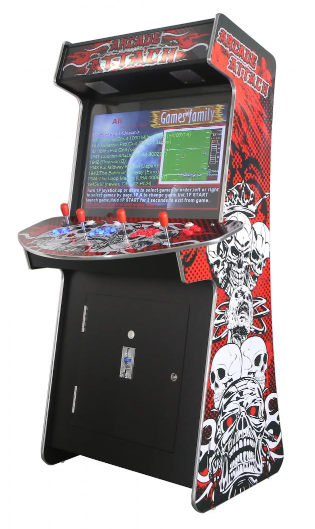4 Spieler Arcade Videospiel Automat